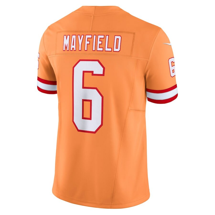 Tampa Bay Buccaneers Baker Mayfield Orange Jersey