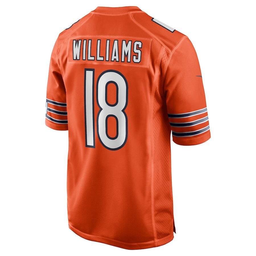 Men's Chicago Bears Caleb Williams Navy Jersey