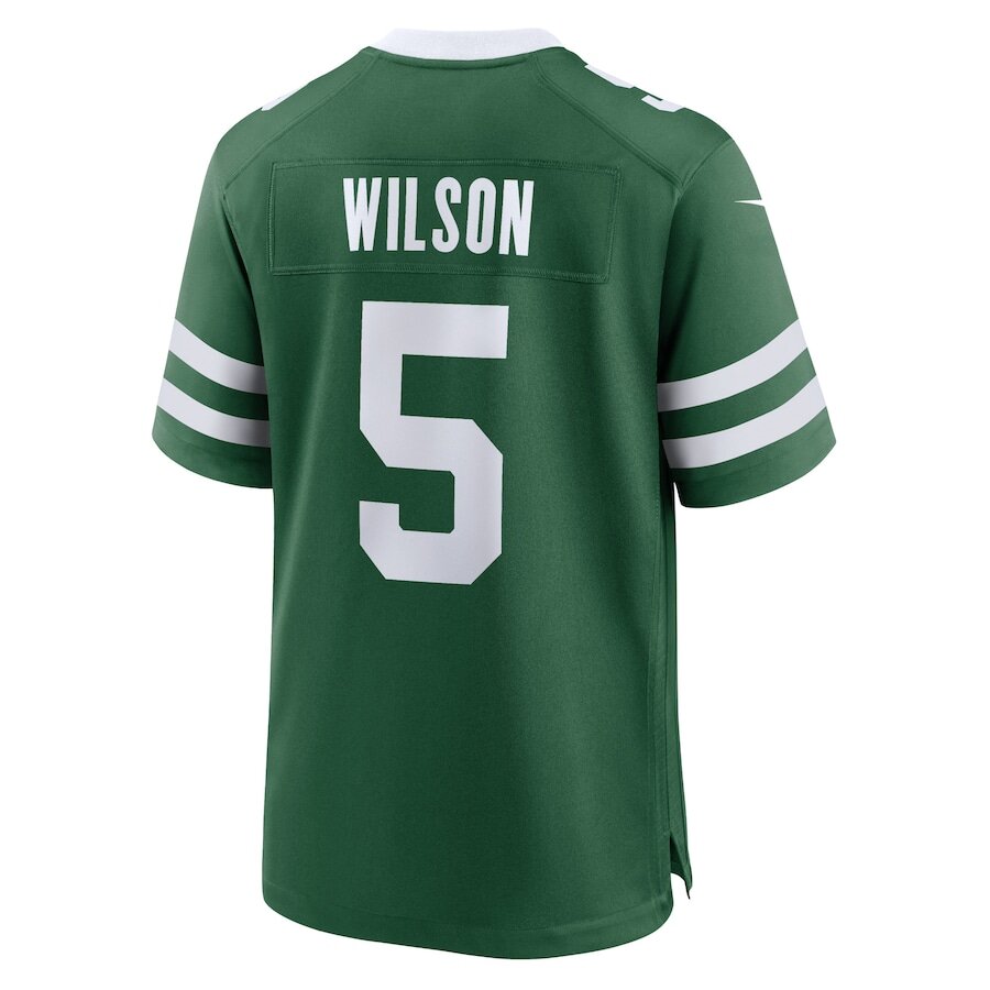 New York Jets Garrett Wilson Legacy Green Jersey