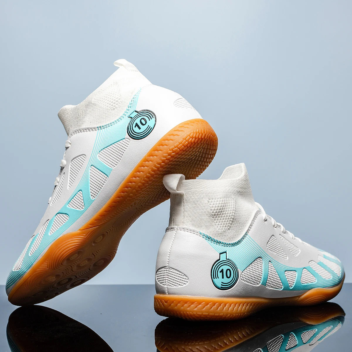 Indoor Soccer Shoes White