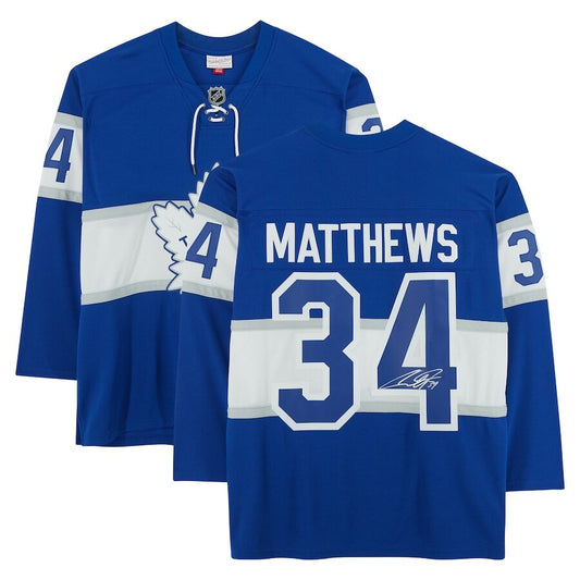 Men's Toronto Maple Leafs Auston Matthews Blue Alternate Jersey