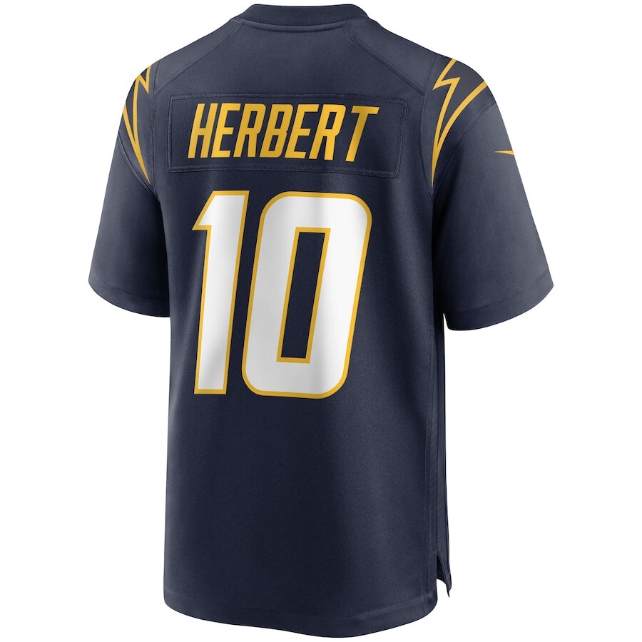 Men's Los Angeles Chargers Justin Herbert Navy Jersey