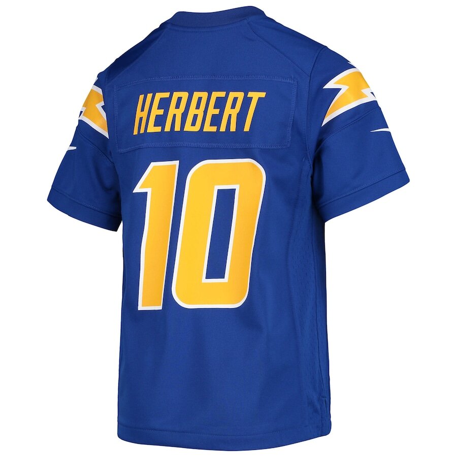 Youth Los Angeles Chargers Justin Herbert Royal Jersey