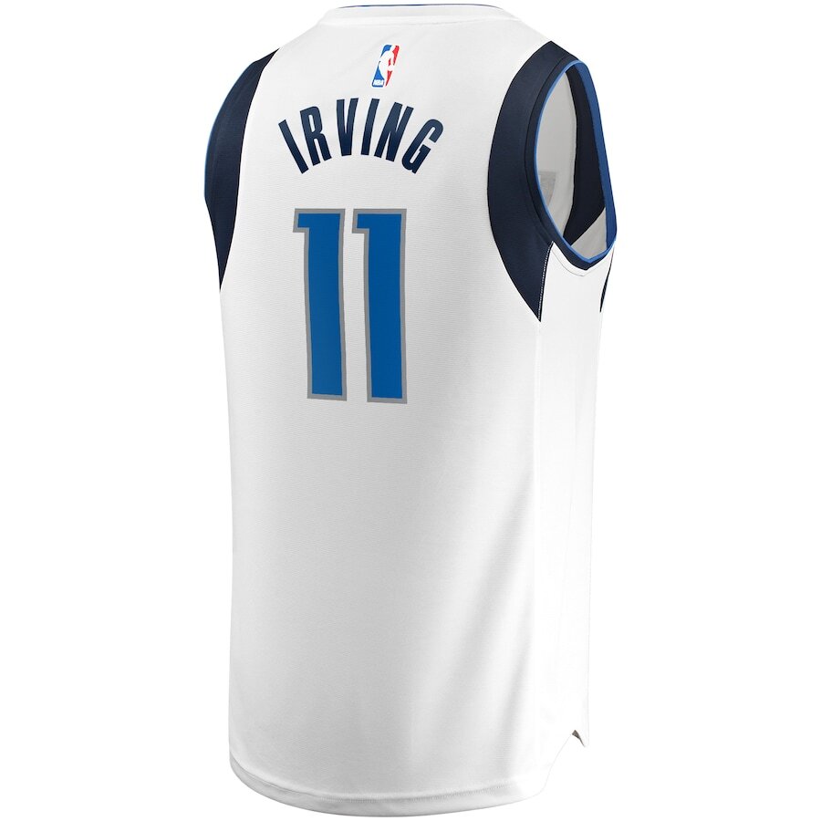 Dallas Mavericks Kyrie Irving White Jersey