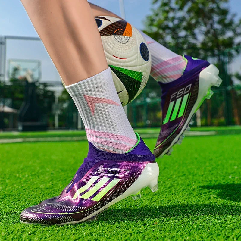 Laceless Soccer Cleats