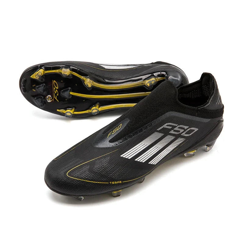 Laceless Soccer Cleats