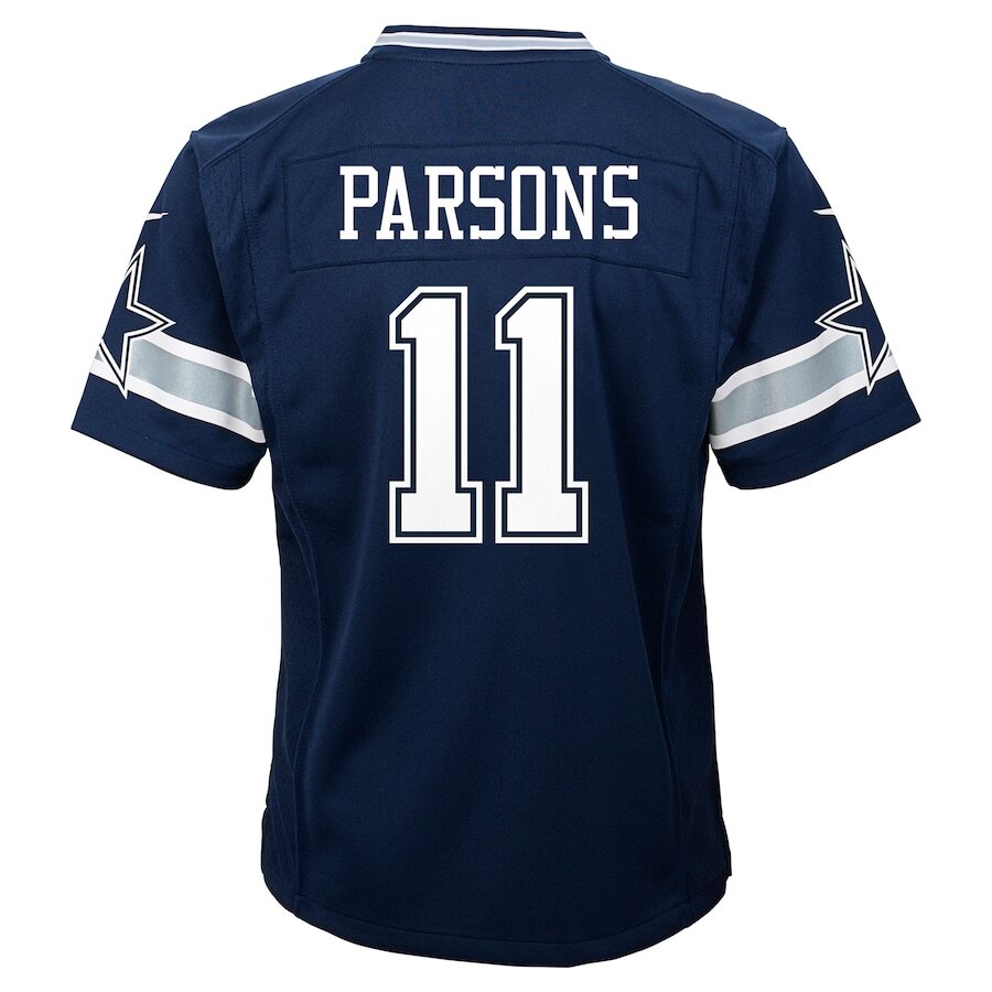 Youth Dallas Cowboys Micah Parsons Navy Jersey