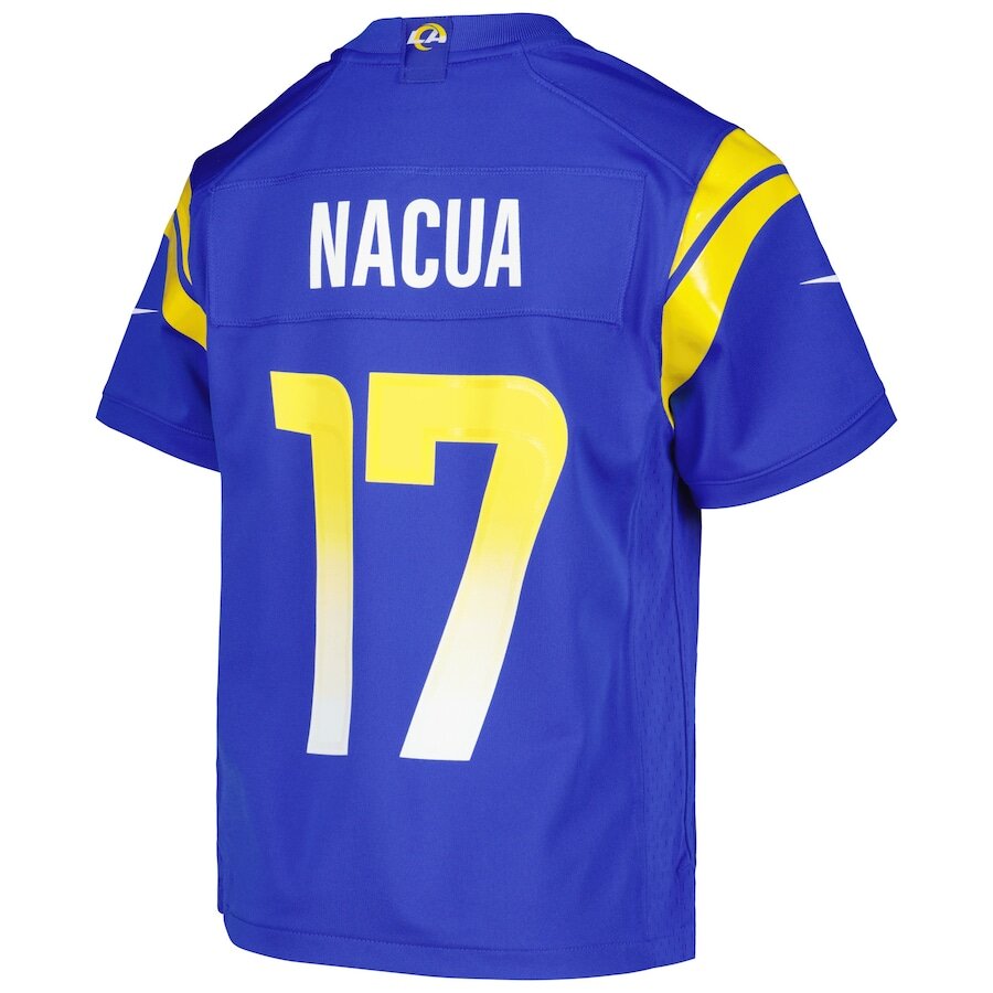 Youth Los Angeles Rams Puka Nacua Royal Jersey