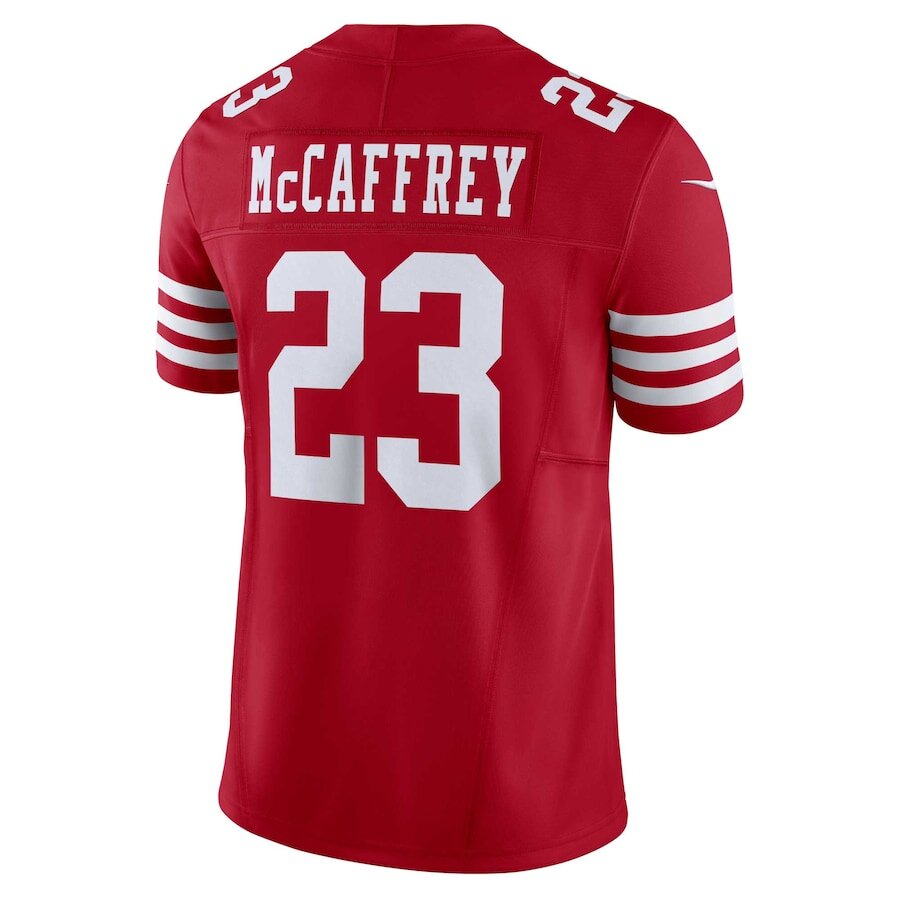 San Francisco 49ers Christian McCaffrey Scarlet Jersey