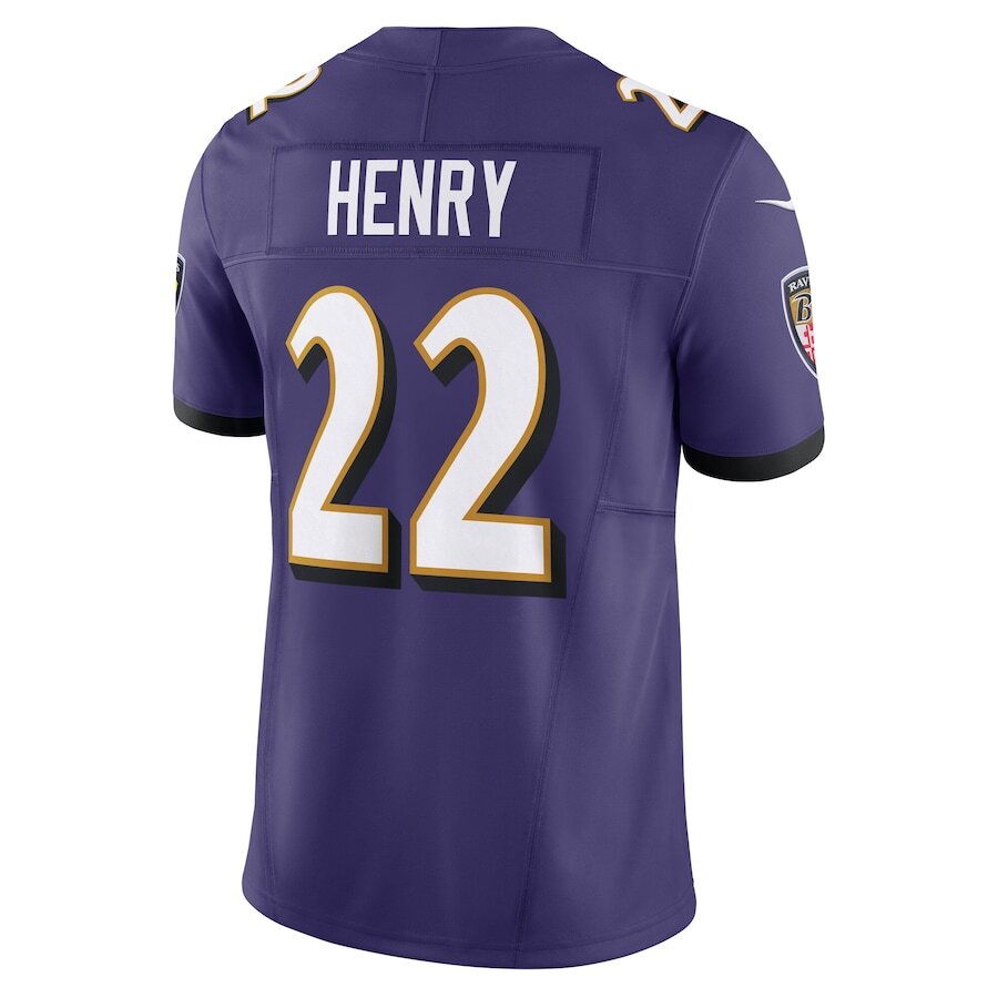 Men's Baltimore Ravens Lamar Jackson Purple Jersey