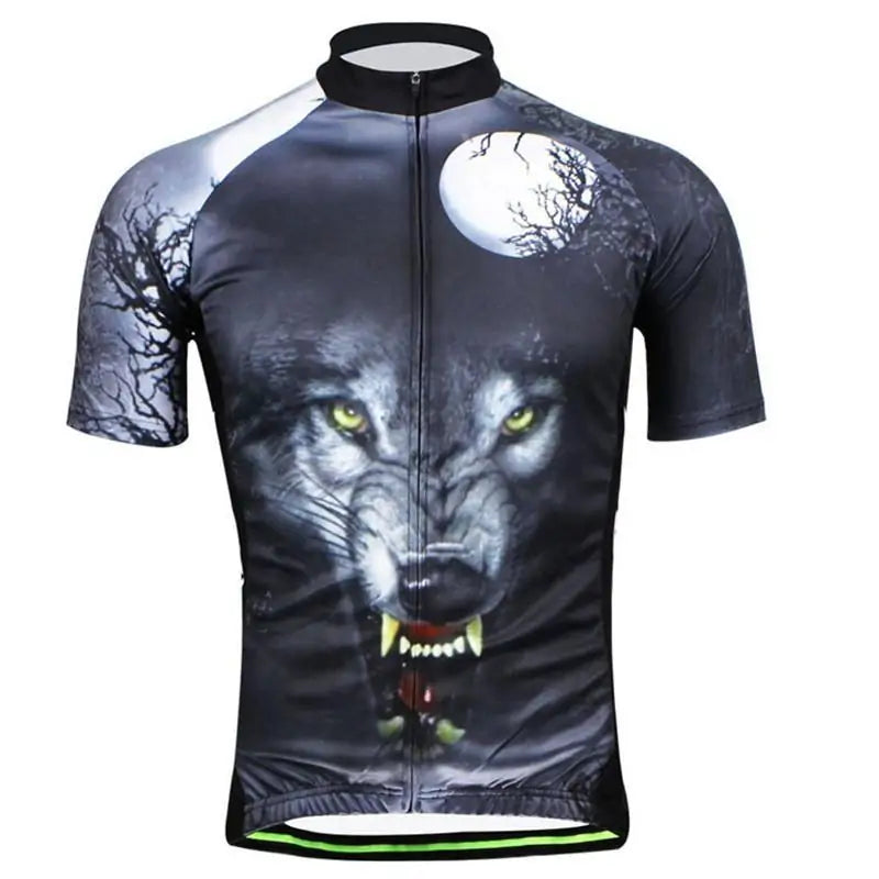 HOT Wolf Men Cycling Jersey