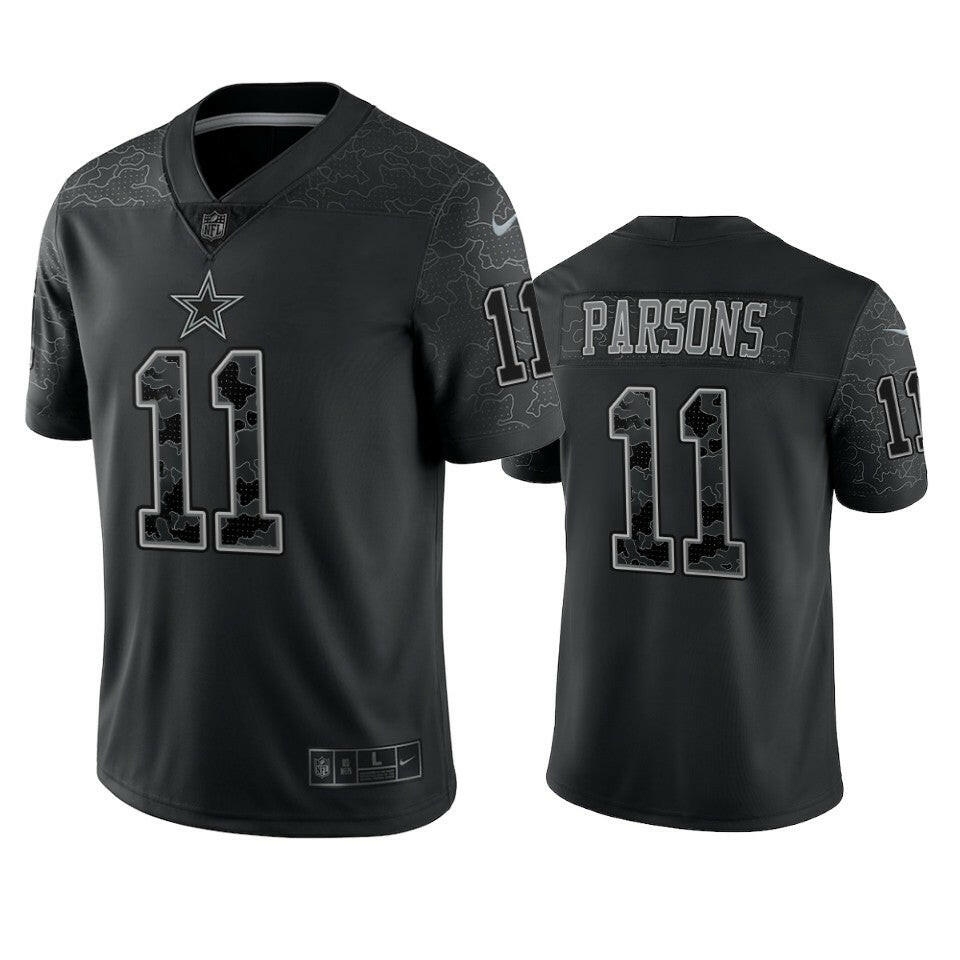 Micah Parsons Black Reflective Jersey