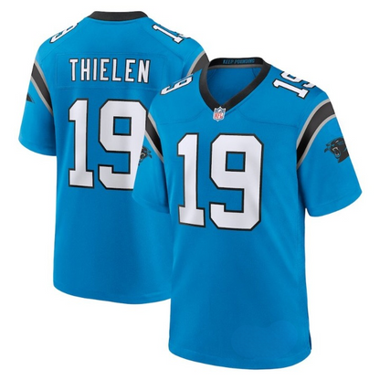 Men's Carolina Panthers Adam Thielen Blue Jersey