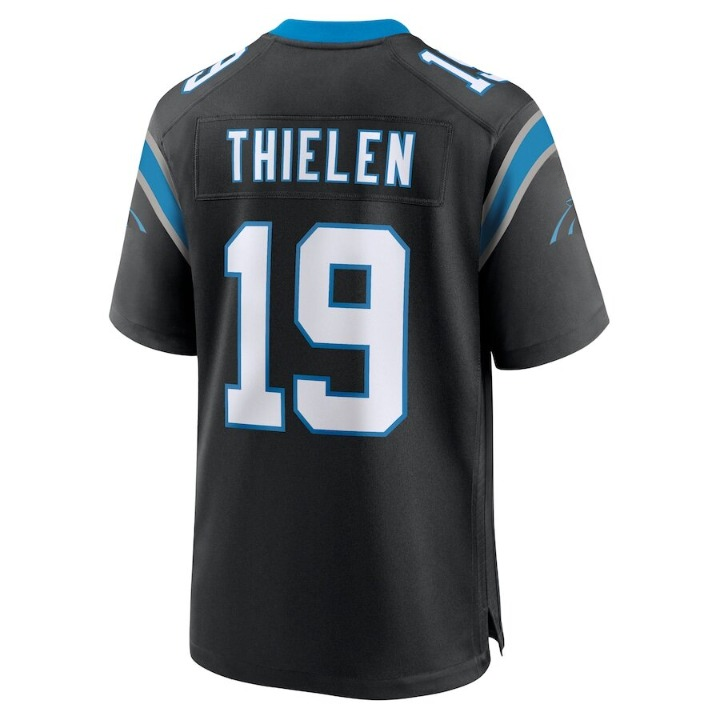 Men's Carolina Panthers Adam Thielen Black Jersey