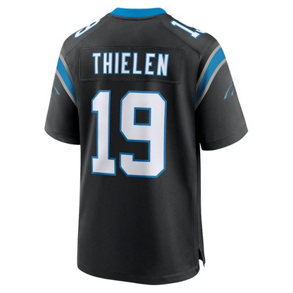 Men's Carolina Panthers Adam Thielen Black Jersey