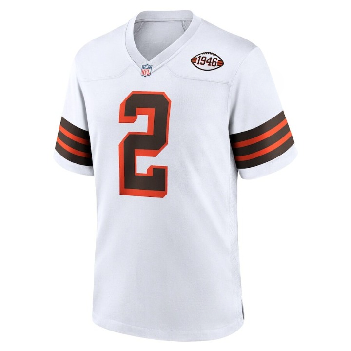 Youth Cleveland Browns Amari Cooper White Alternate Jersey