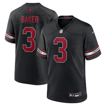 Men's Arizona Cardinals Budda Baker Black Jersey