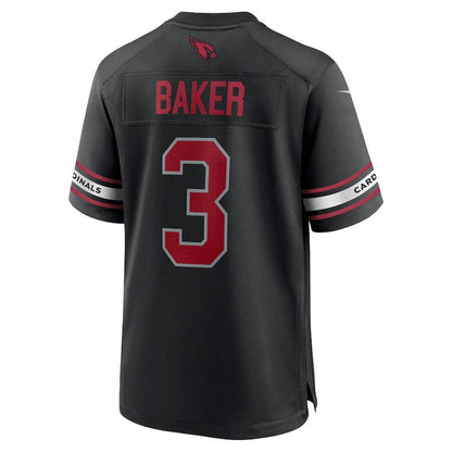 Men's Arizona Cardinals Budda Baker Black Jersey