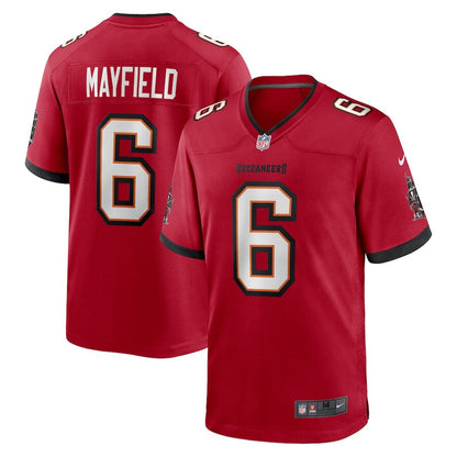 Men's Tampa Bay Buccaneers Baker Mayfield Red Jersey