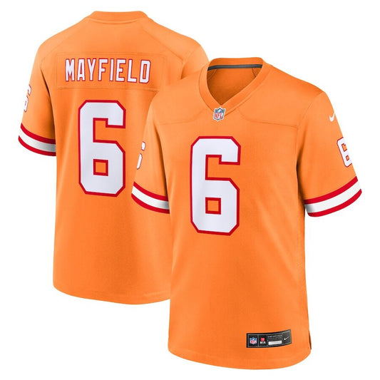 Men's Tampa Bay Buccaneers Baker Mayfield Orange Jersey