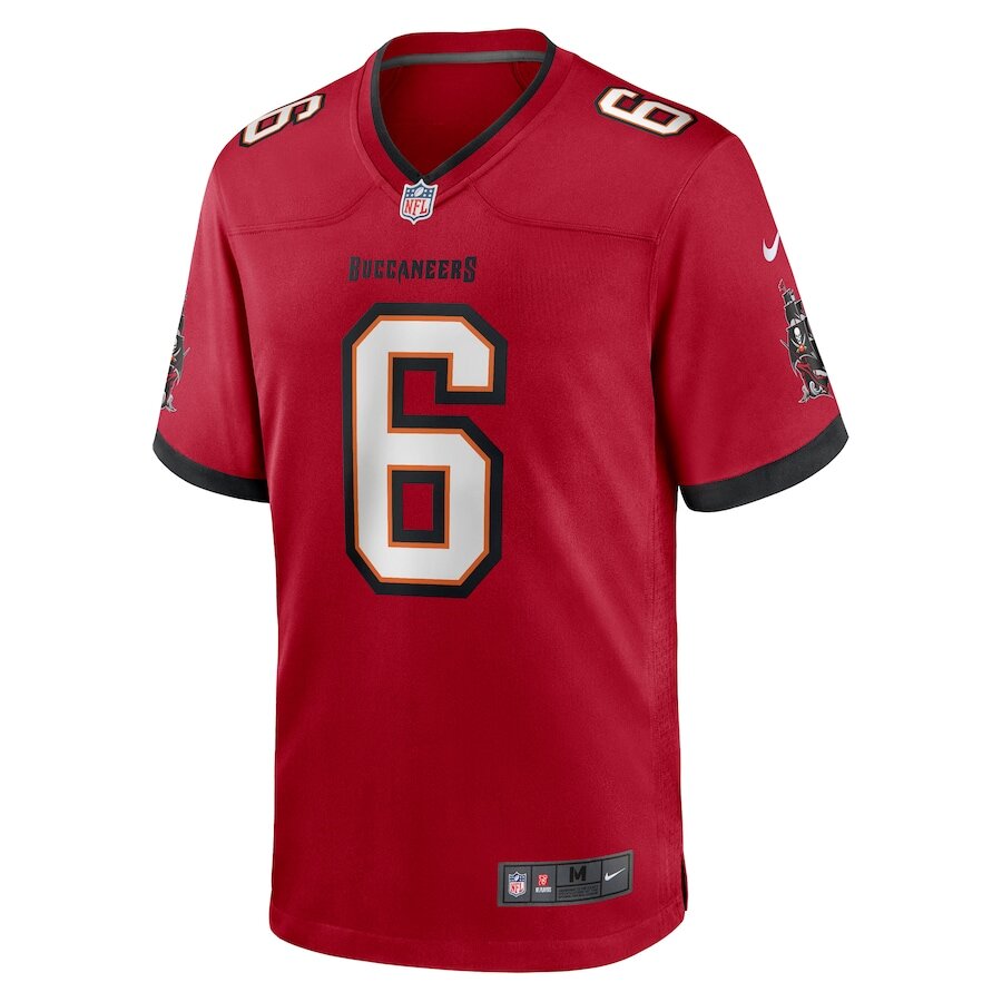 Men's Tampa Bay Buccaneers Baker Mayfield Red Jersey