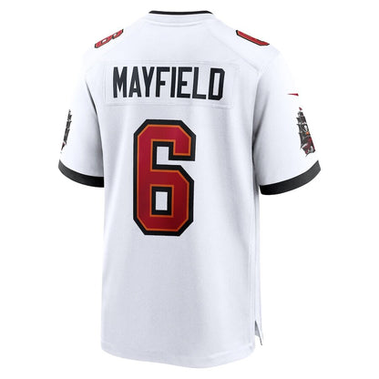 Youth Tampa Bay Buccaneers Baker Mayfield White Jersey