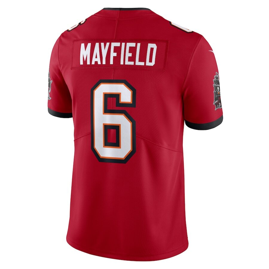 Tampa Bay Buccaneers Baker Mayfield Red Jersey