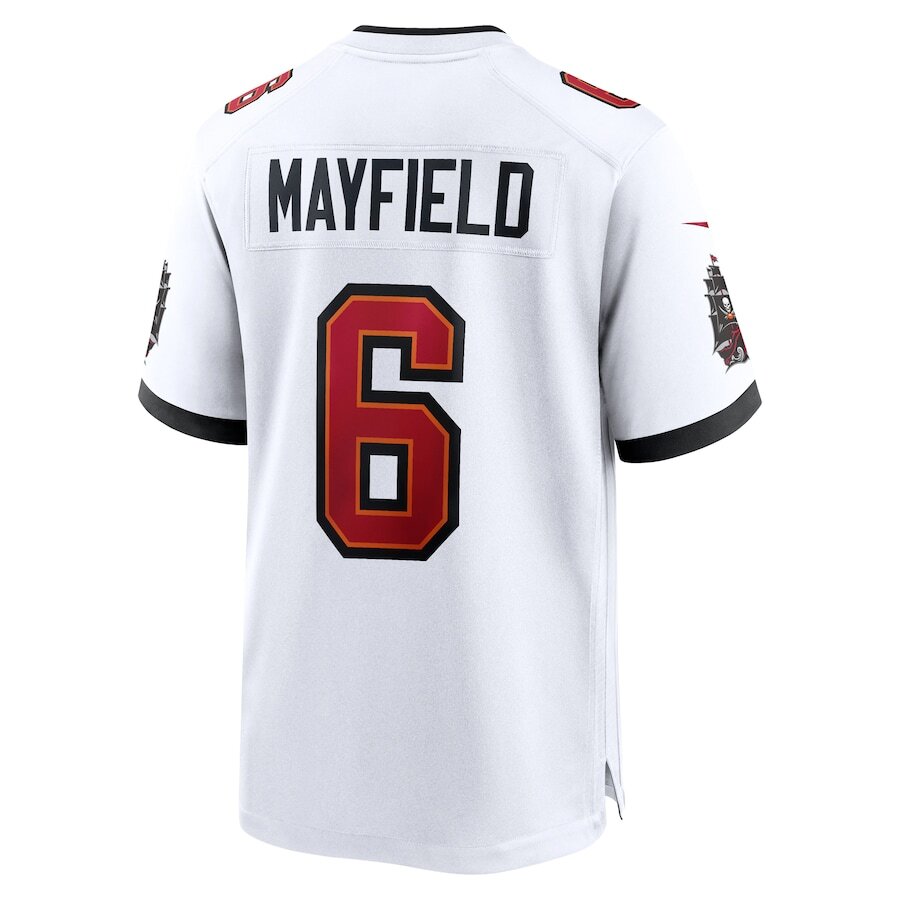 Tampa Bay Buccaneers Baker Mayfield White Jersey