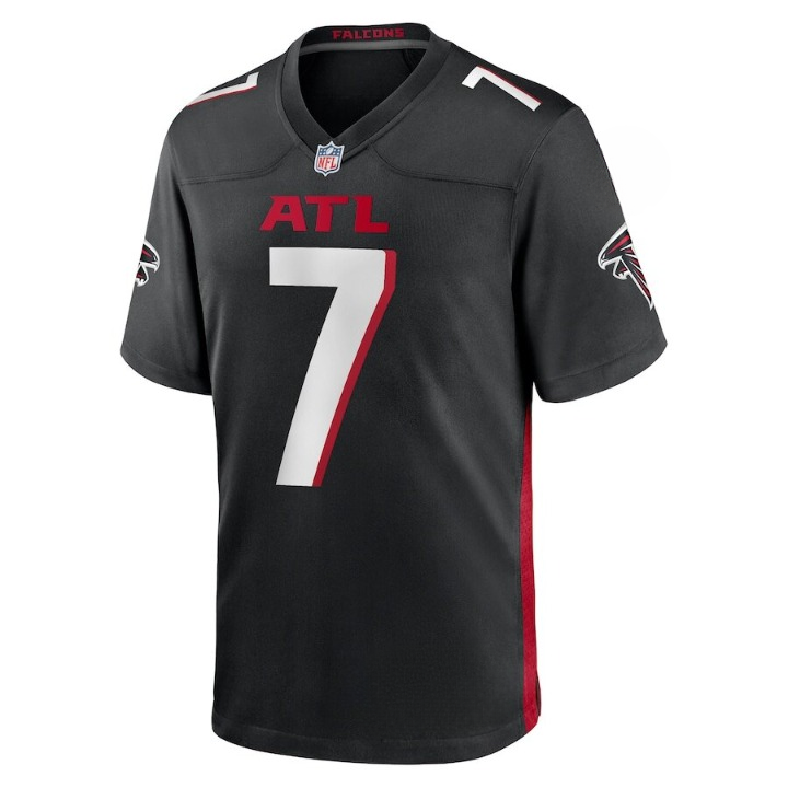 Men's Atlanta Falcons Bijan Robinson Black Jersey