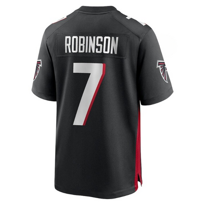 Men's Atlanta Falcons Bijan Robinson Black Jersey