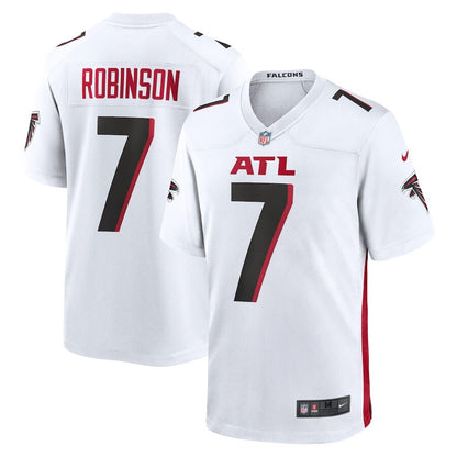 Youth Atlanta Falcons Bijan Robinson White Jersey