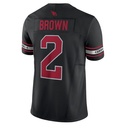 Men's Arizona Cardinals Marquise Brown Black Jersey