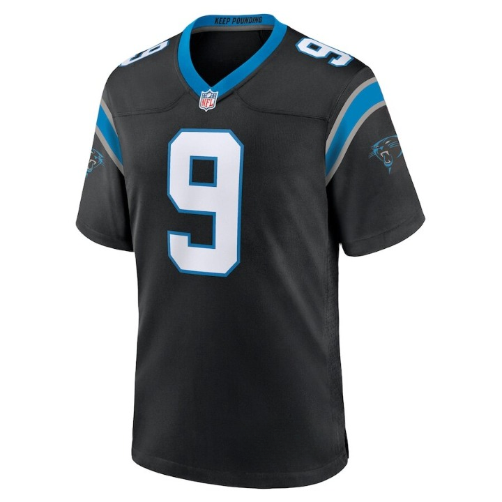 Men's Carolina Panthers Bryce Young Black Jersey