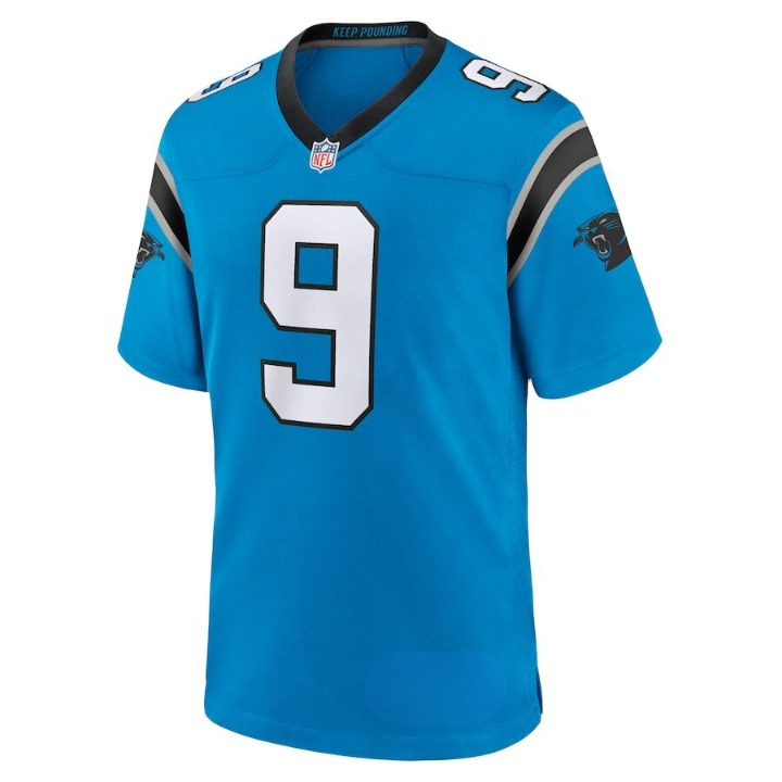 Men's Carolina Panthers Bryce Young Blue Jersey