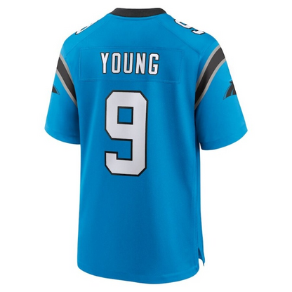 Men's Carolina Panthers Bryce Young Blue Jersey