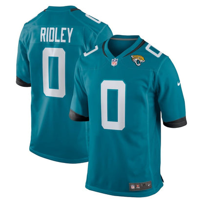 Men's Jacksonville Jaguars Calvin Ridley Teal Jersey