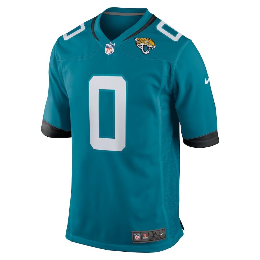 Men's Jacksonville Jaguars Calvin Ridley Teal Jersey