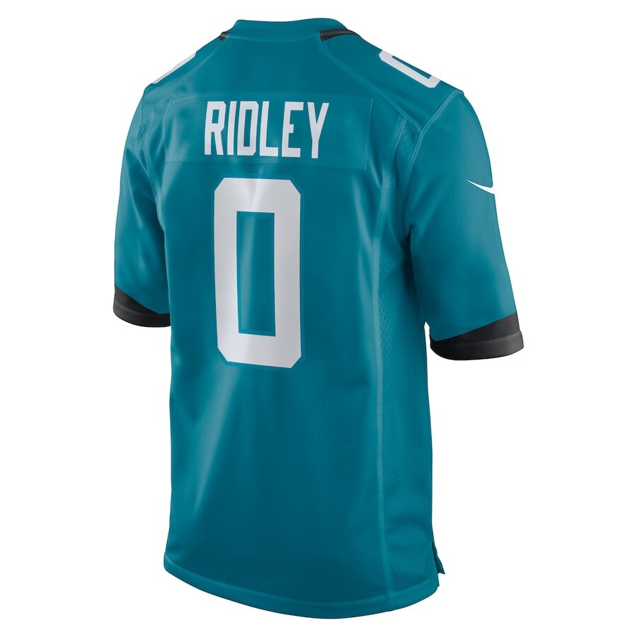 Men's Jacksonville Jaguars Calvin Ridley Teal Jersey