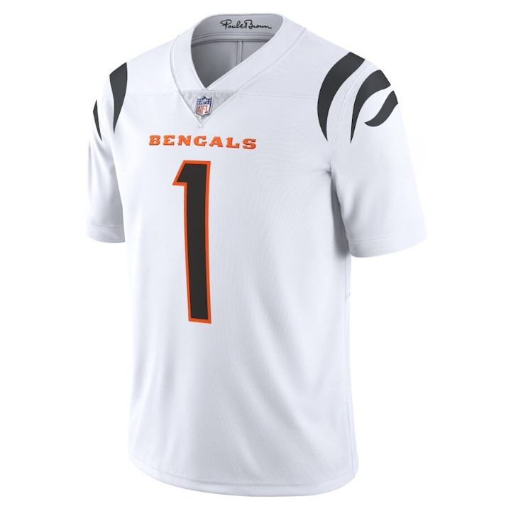 Men's Cincinnati Bengals Ja'Marr Chase White Jersey