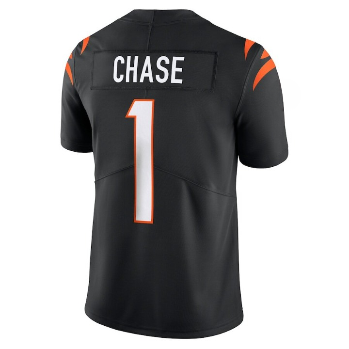 Youth Cincinnati Bengals Ja'Marr Chase Black Jersey