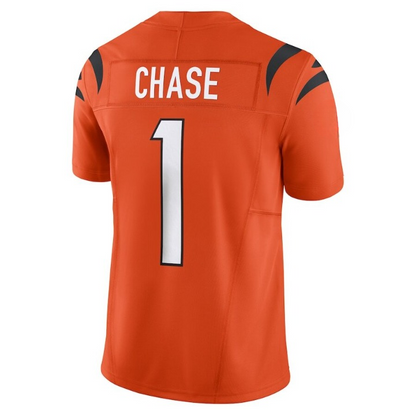 Men's Cincinnati Bengals Ja'Marr Chase Orange Jersey