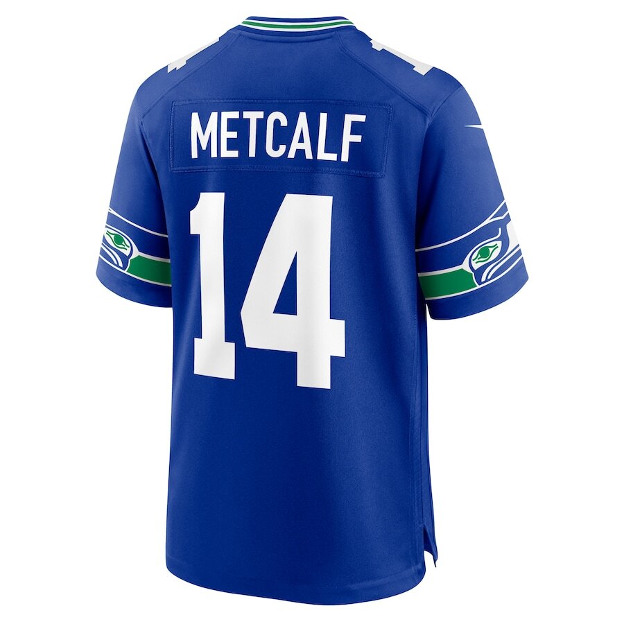 Men's Seattle Seahawks DK Metcalf Royal Jersey