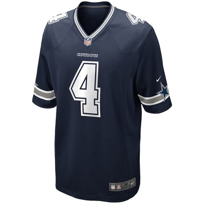 Men's Dallas Cowboys Dak Prescott Navy Jersey