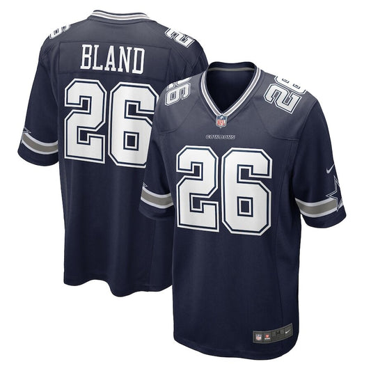 Men's Dallas Cowboys DaRon Bland Navy Jersey