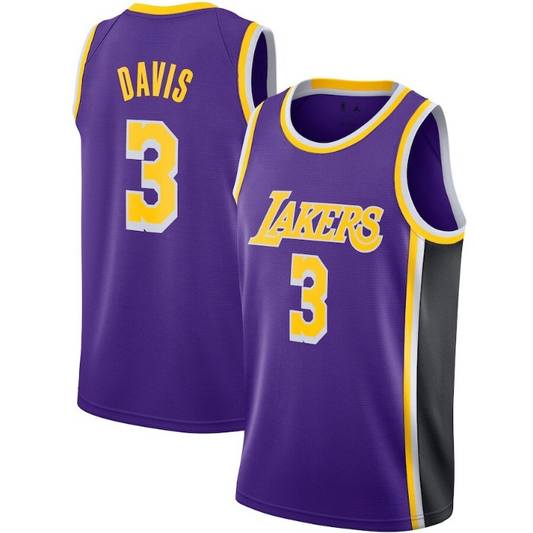 Youth Los Angeles Lakers Anthony Davis Purple Jersey