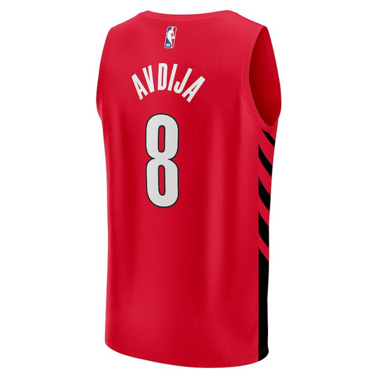 Portland Trail Blazers Deni Avdija Red Jersey