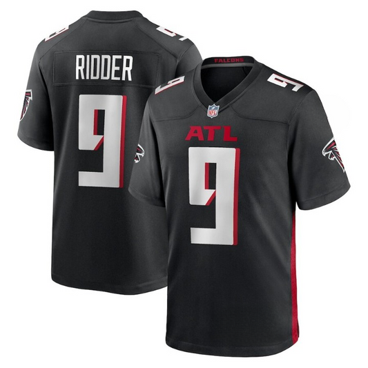 Men's Atlanta Falcons Desmond Ridder Black Jersey