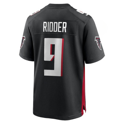 Men's Atlanta Falcons Desmond Ridder Black Jersey