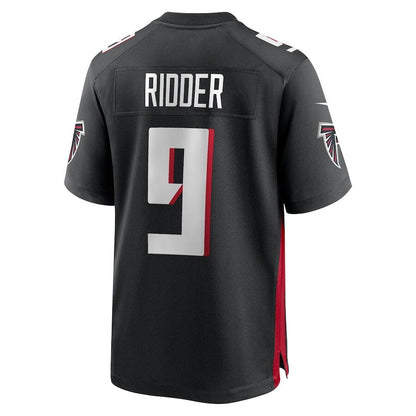 Youth Atlanta Falcons Desmond Ridder Black Jersey