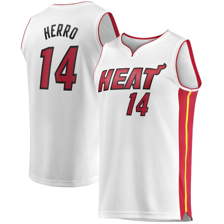 Men's Miami Heat Tyler Herro White Jersey